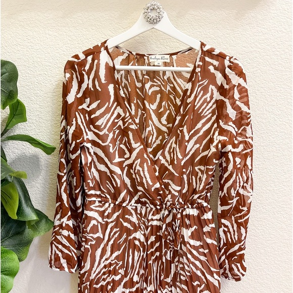 Indigo Rose Ruffle Boho Dress - Picture 3 of 9